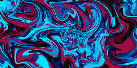 Modern background with colored stains and marble effect
