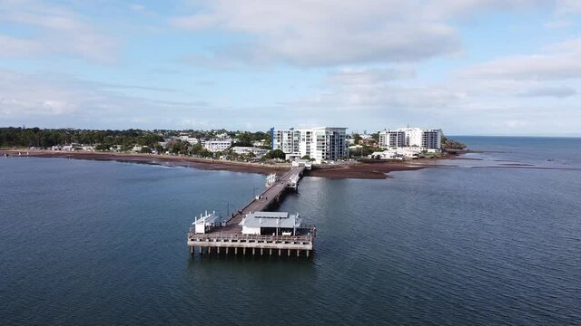 The view of the port in Australia