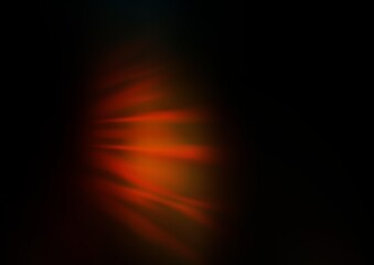 Dark Orange vector abstract blurred background.