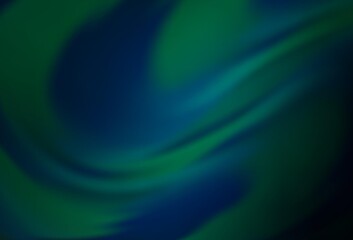 Dark BLUE vector blurred pattern.