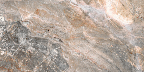 Detail of a translucent slice of natural stone agate, Natural concentric patterns and textures of minerals for background, A banded Agate specimen with a geode of Quartz crystals, Grey abstract.