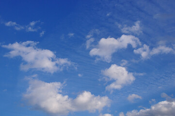 青空と白い雲