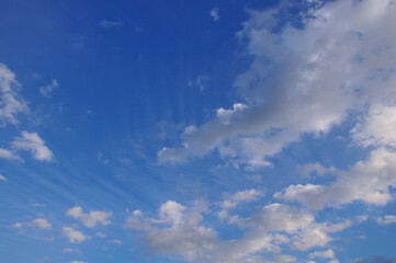 青空と白い雲