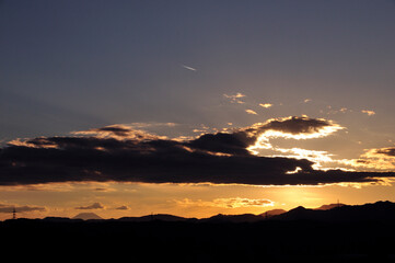 夕焼け雲