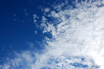 青空と白い雲