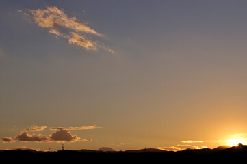 夕焼け空