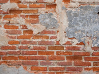 old and damaged wall texture background.