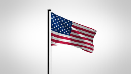 Election day in United States. 3d rendering