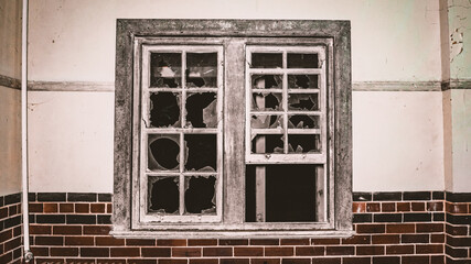 window in the building