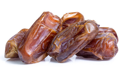Dates palm isolated on white background