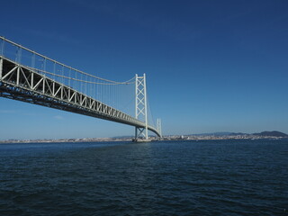 【兵庫】世界最長の吊り橋明石海峡大橋