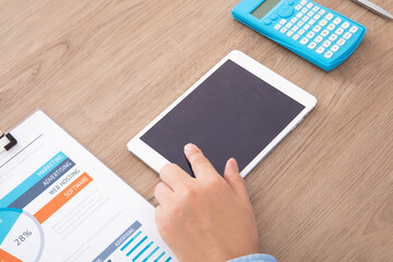 Office with iPad