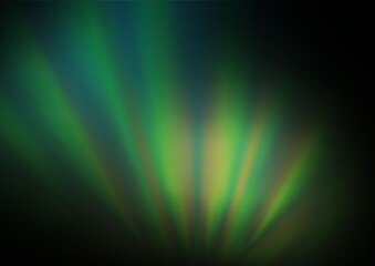 Dark Green vector abstract background.