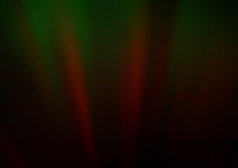 Fototapeta premium Dark Green, Red vector blur pattern.