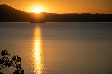 Obraz premium Atardecer chapala