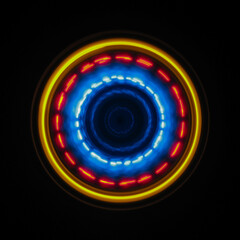 Light painting, Illuminated circle 