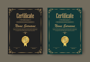 achievement certificate best award diploma design