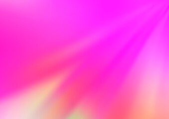 Fototapeta premium Light Pink vector blurred bright template.