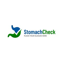 Check Stomach Logo Template Design Vector