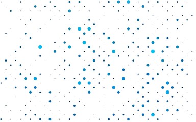 Light BLUE vector template with circles.