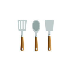 set of utensils