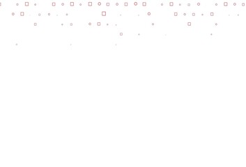 Light Orange vector background with circles, rectangles.