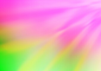 Light Pink, Green vector abstract background.