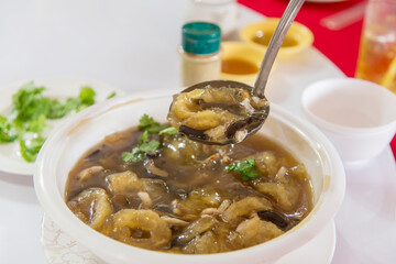 Braised Fish Maw in Red Gravy