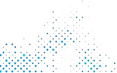 Light BLUE vector backdrop with dots.