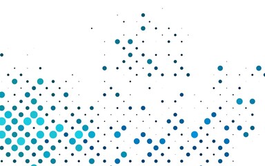 Light BLUE vector template with circles.