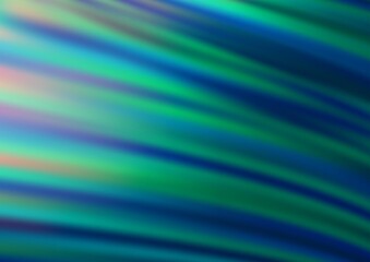 Light BLUE vector abstract blurred pattern.