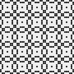 Abstract Cross Pattern Dots Logo generative computational art illustration