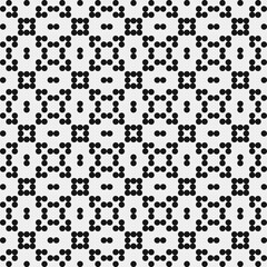Abstract Cross Pattern Dots Logo generative computational art illustration