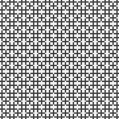 Abstract Cross Pattern Dots Logo generative computational art illustration
