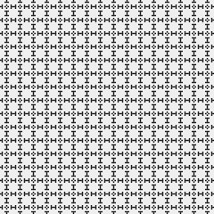 Abstract Cross Pattern Dots Logo generative computational art illustration