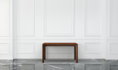 modern interior with office desk