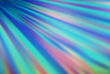 Obraz premium Light BLUE vector backdrop with long lines.