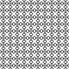 Abstract Cross Pattern Dots Logo generative computational art illustration