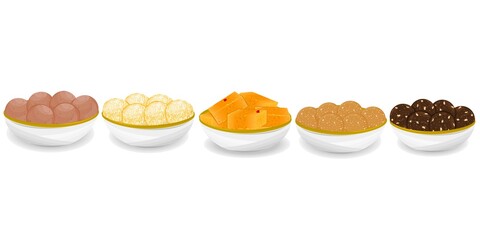 Indian Sweets or Mithai Like mysore pak,Laddu