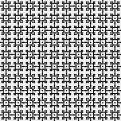 Abstract Cross Pattern Dots Logo generative computational art illustration