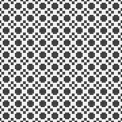 Abstract Cross Pattern Dots Logo generative computational art illustration