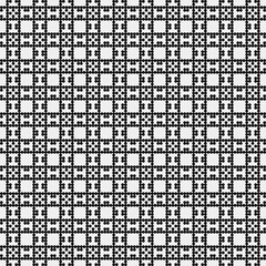 Abstract Cross Pattern Dots Logo generative computational art illustration