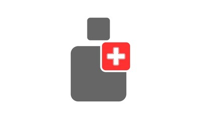 Medical person symbol vector
