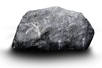 stones isolated on white background. Clipping Path