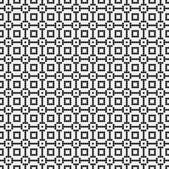 Fototapeta premium Abstract Cross Pattern Dots Logo generative computational art illustration