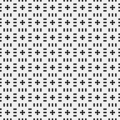 Abstract Cross Pattern Dots Logo generative computational art illustration