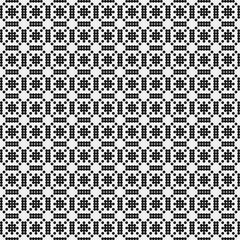 Fototapeta premium Abstract Cross Pattern Dots Logo generative computational art illustration