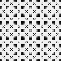 Abstract Cross Pattern Dots Logo generative computational art illustration