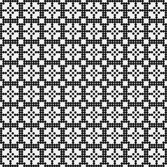 Abstract Cross Pattern Dots Logo generative computational art illustration