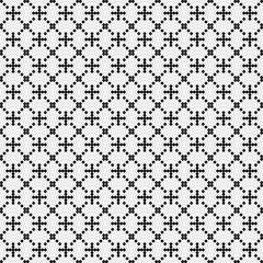 Abstract Cross Pattern Dots Logo generative computational art illustration